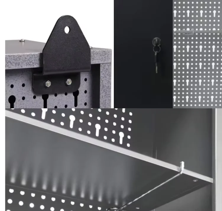 Factory's Heavy Duty Rolling Metal Workshop Storage Tool Box Cabinet Customizable OEM Iron Tool Cabinet