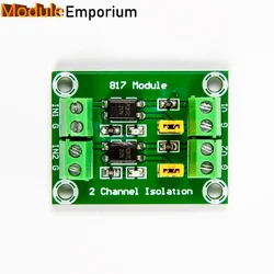 PC817 2 Channels Optocoupler Isolation Module