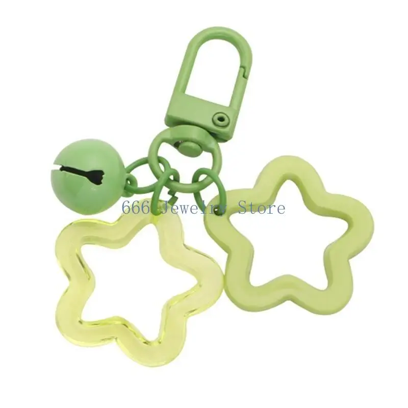 F2TD Star Bag Charm Keyring Pendants Friendship Handag Backpack Phone Funny Gifts