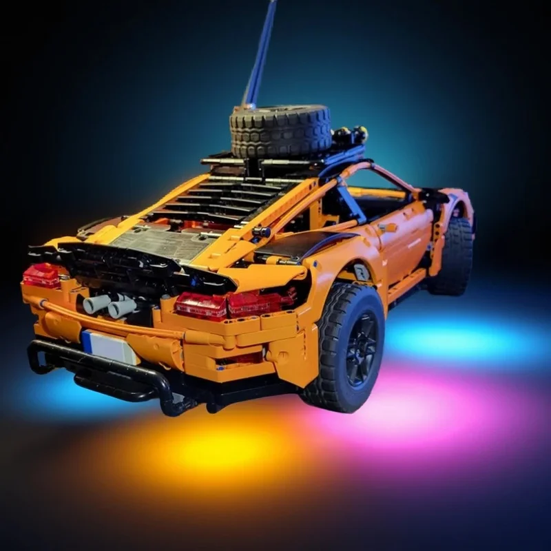 3211PCS MOC City Champions Super Car Sports Dakar Project Model Technology DIY Assembly Building Blocks Display Birthday Gift
