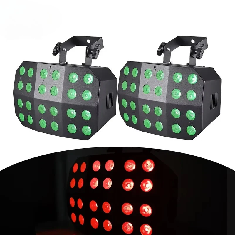 Lighting 2pcs 24x12w With Bag RGBWA UV 6in1 Spider Wash Light Wireless DMX Battery LED Uplights DJ Wedding Light
