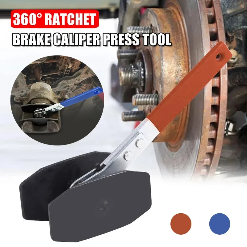 

Car Caliper Spreader Tool Ratchet Brake Piston Single Twin Quad Pistons Install