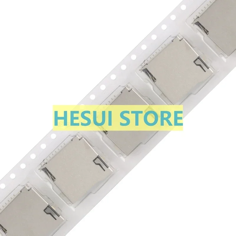 1/10 PCS TF external welding - self-ejecting - full gold plated - Card holder MicroSD mobile phone memory card slot