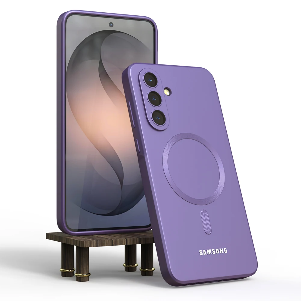 Für Samsung Galaxy A57 A56 A55 A54 A36 A35 A17 A16 A15 5G Magnetische Hülle S26 S25 S24 Plus Stoßfeste Rückabdeckung Funda für Magsafe