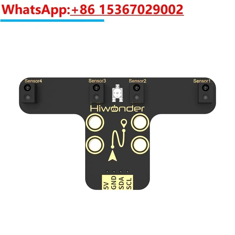 4-way tracking module, patrol sensor, intelligent car robot, infrared tracking, 4-way recognition