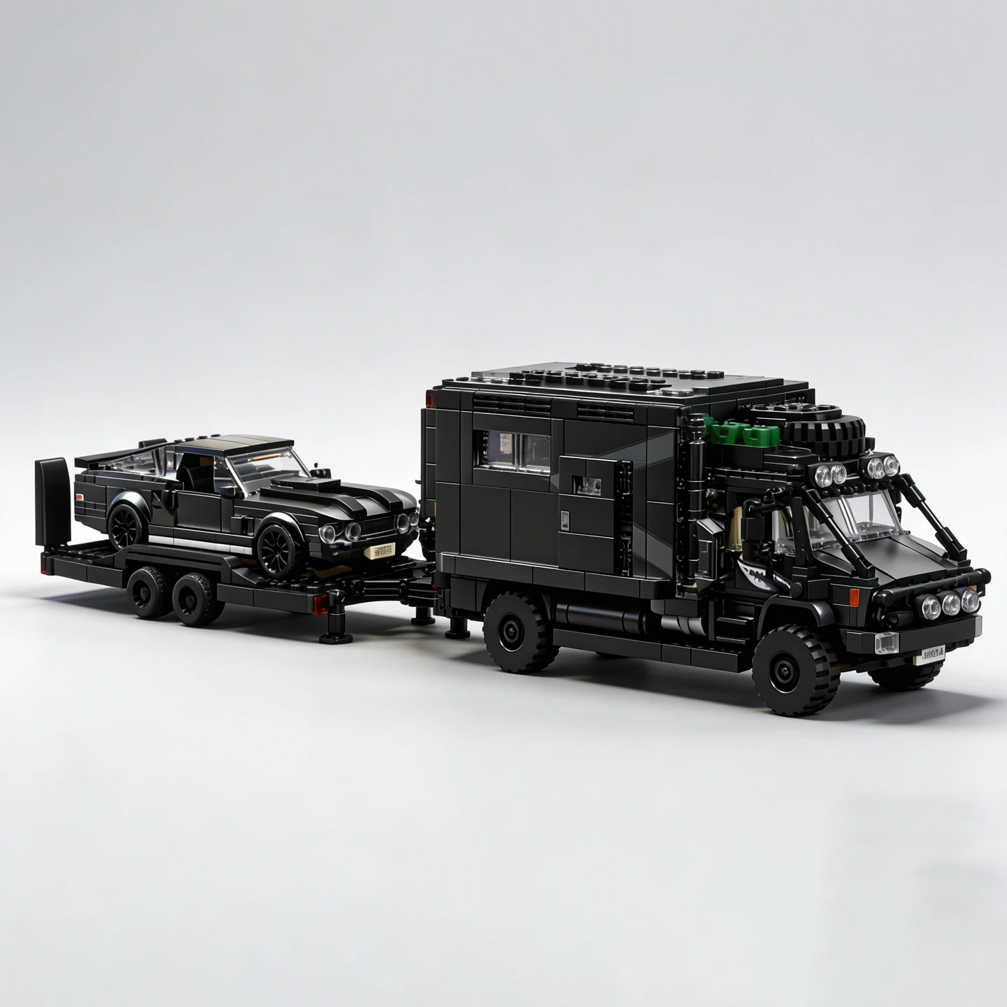 

City Series Unimoc Car Model Off-road Vehicle Assembly Building Blocks Special Police Climber RV Boy Educational Toys Sports Car