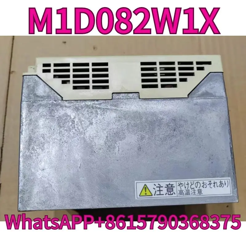 Used frequency converter M1D082W1X 0.75KW tested OK and shipped quickly