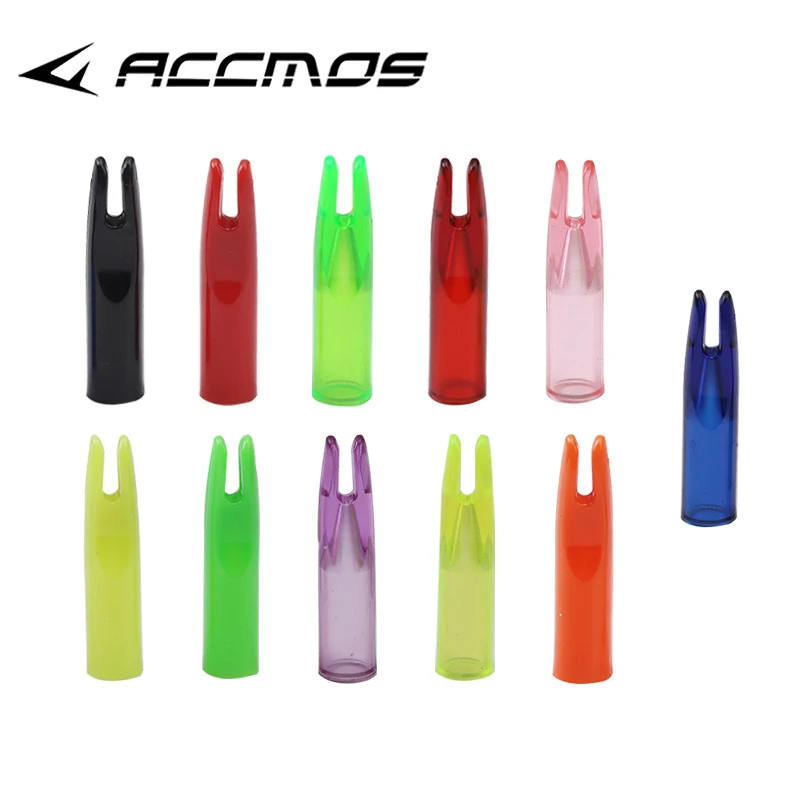 20pcs Plastic Arrow Nocks Outwear Archery Tail Fit For OD 6mm Arrow Shaft Hunting Shooting Accessories