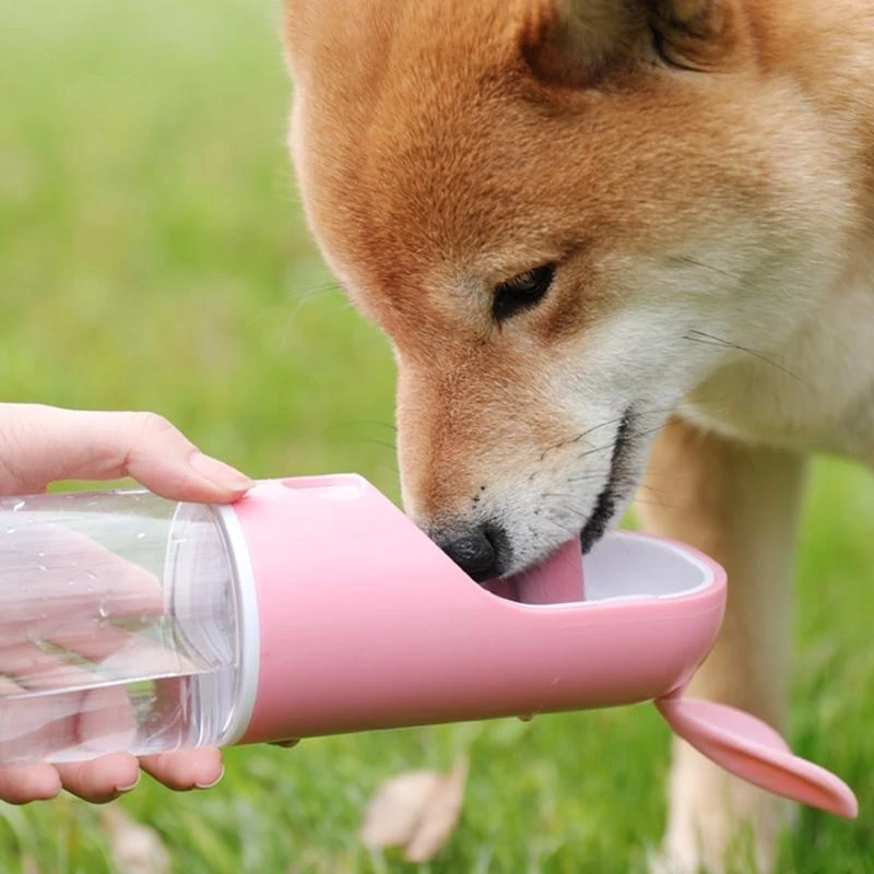 

24TE бутылка для воды для путешествий для собак, портативная чашка для питья для домашних животных с миской для кормления