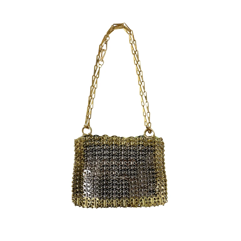 

Fashion, personality, niche shoulder bag, European and American style banquet, hand woven crossbody shoulder bag for women