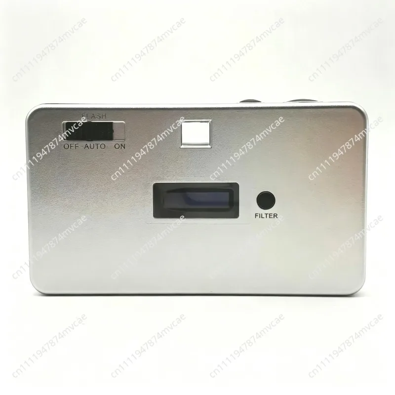 Silver Black Retro Screenless Digital Camera, High Definition Video, Type-C Charging, Screenless Digital Camera