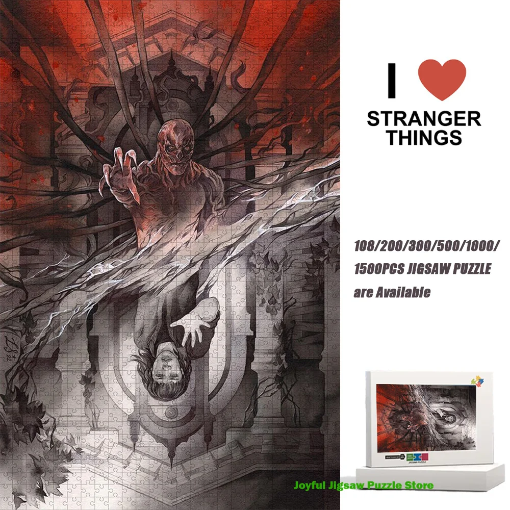 

Пазлы с персонажами из сериала «Очень странные дела»: Векна, 108/200/300/500/1000/1500 деталей, антистресс-игрушка, подарок для взрослых и подростков