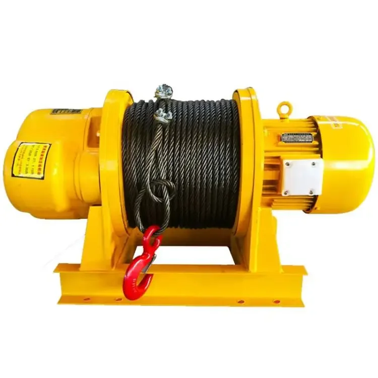 1 Ton Lifting Electric Wire Rope Winch Electric Hoists