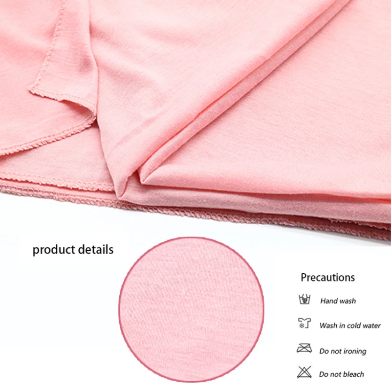 Bufanda larga de algodón para mujer, Hijabs de tipo Jersey, chal musulmán elástico, fácil de usar, envoltura para la cabeza, 170x80cm