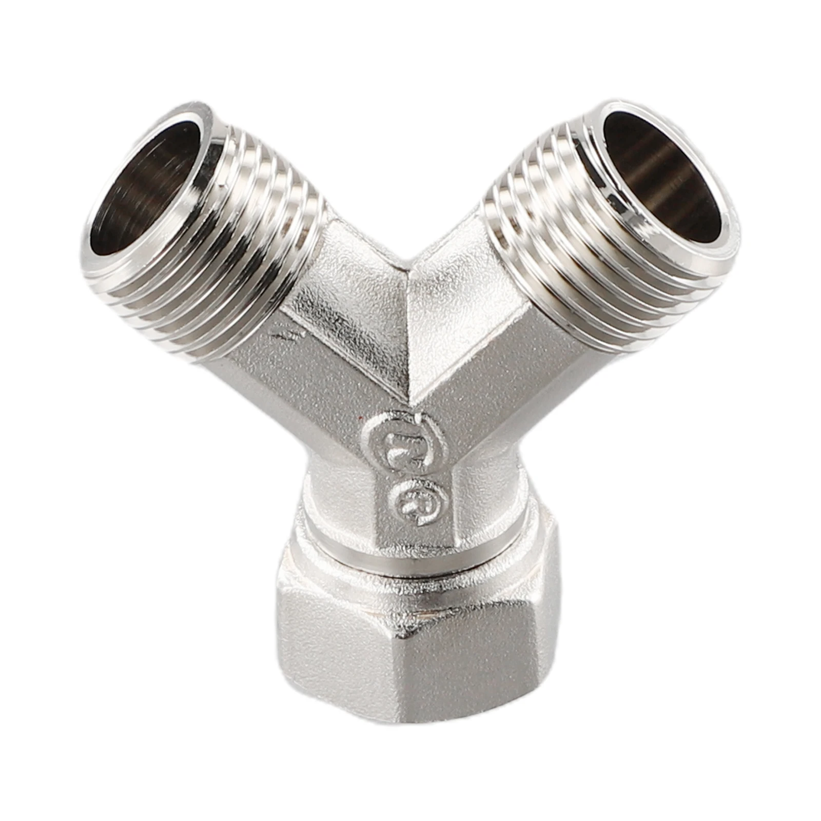 1Pc Copper Y Shape Splitter Connector for Dishwasher Washing Machine Plumbing 1/2 inch Pipe Tap Adapter Water Supply