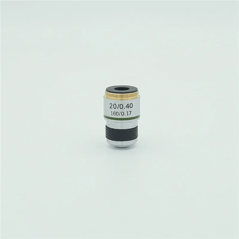 AM-2Pcs 185 المجهر الهدف 20X لونية الهدف البيولوجي أجزاء المجهر الملحقات #4