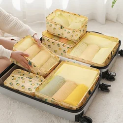 New 7 Piece Set Travel Storage Bags Home Organizer For Clothes Shoe Luggage Packing Cube Suitcase Tidy Pouch