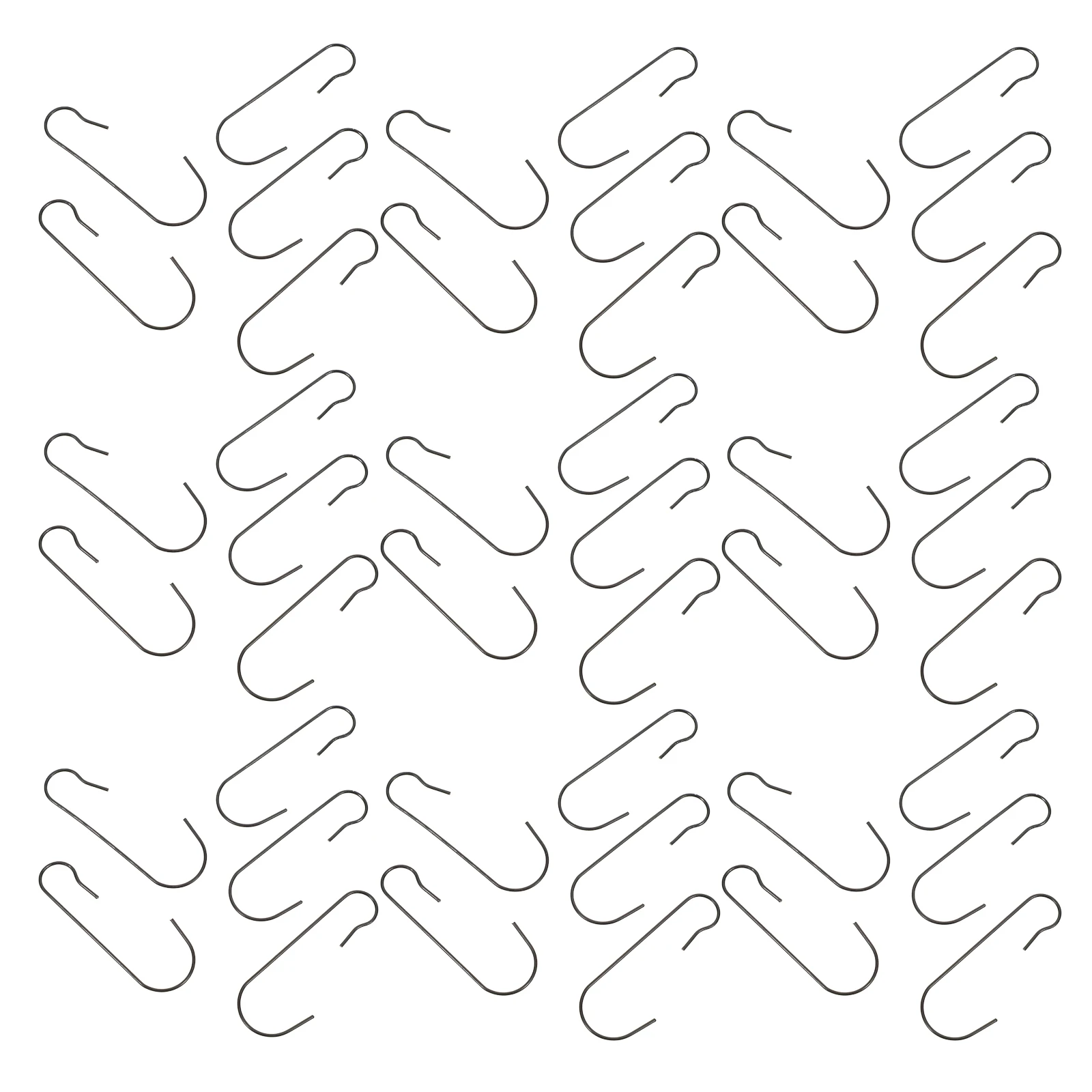 

200Pcs Metal Ornament Hooks for Christmas Tree Outdoor Decoration Hangers String Lights Garden Lanterns Weatherproof
