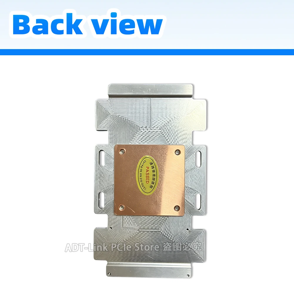 Czysty Miedziany Blok Wodny do Chłodzenia GPU Aluminiowy Radiator do NVIDIA V100 A100 PG199 SXM2 Dual Slot 300W Złączka Chłodząca z Końcówkami — zdjęcie produktu 3