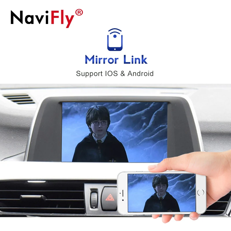 NaviFly NEW Wireless Car-Play Android Auto For BMW 1 / 3 / 5 / 6
