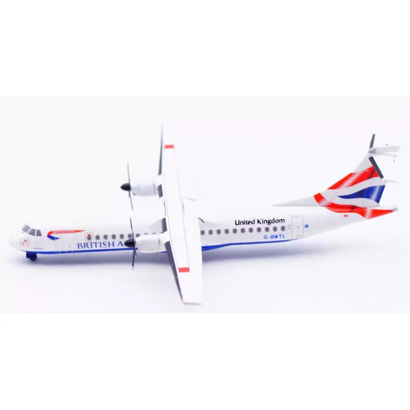 JC Wings 1/400 Scale British Airways ATR72-200 G-BWTL Die-cast Alloy Aircraft Model Collectible Decorative Ornament