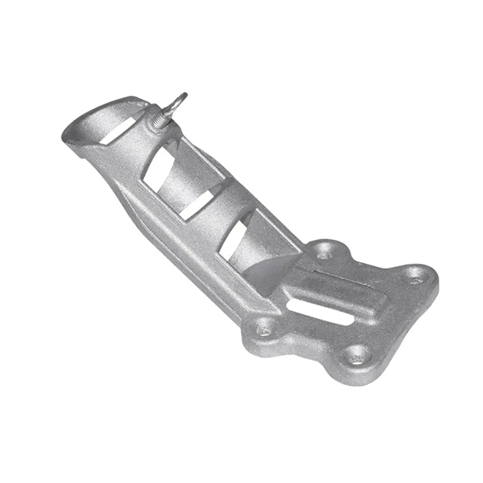 Flag Pole Holder Cast Aluminum Heavy Duty Wall Mount Accessory for Outdoor Fence Yard Banner Decor