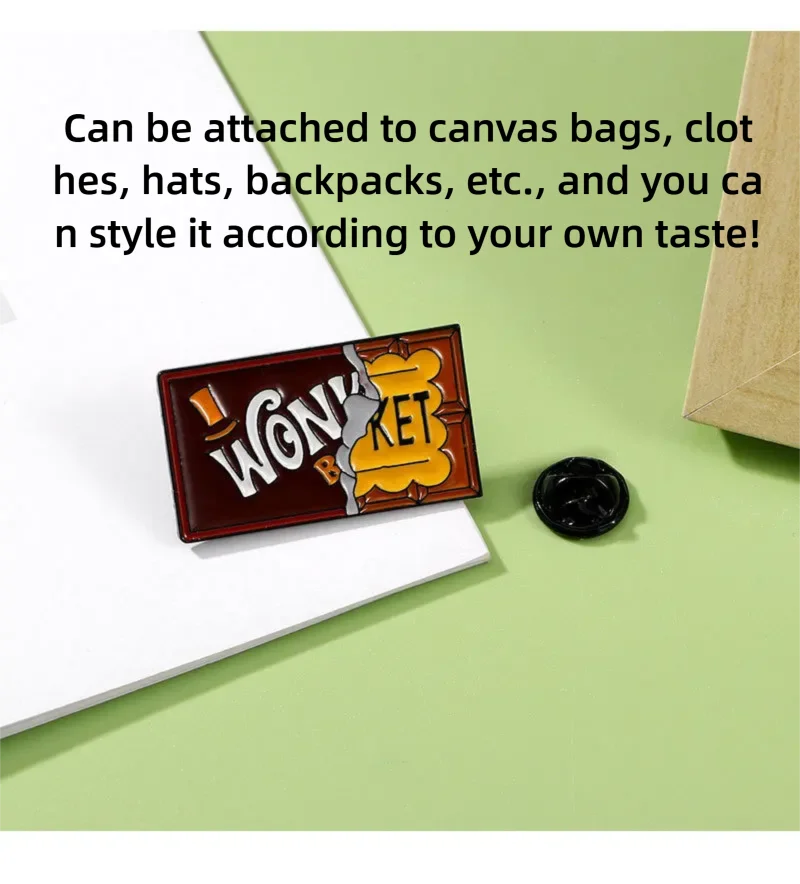 

Heye Chocolate English Letter Clothing, Hats, Bags, Backpacks, Accessories, Badges, Brooches, Decorative Gifts