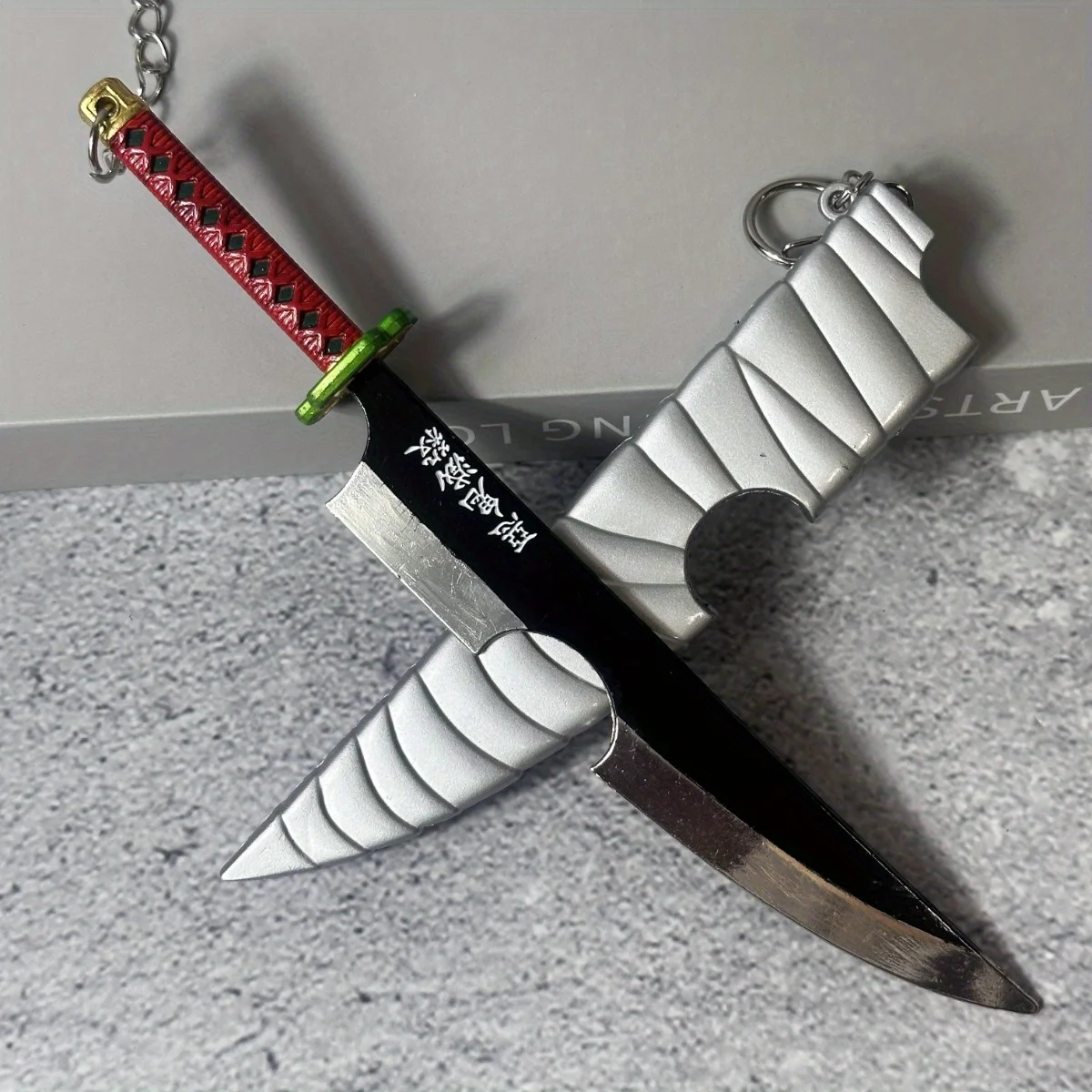 9.8in/25cm Katana Sword Anime Steel  Anime Real Size Japanese Katana Sword Ninja Sword Ninja Knife Original Samurai Sabre Gift