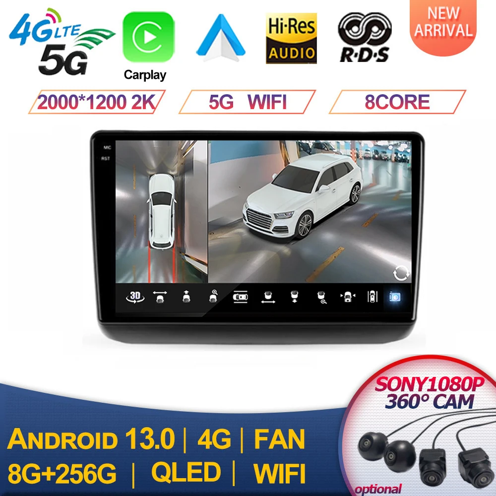 

For Jeep Grand Cherokee WK2 2013 - 2020 Car Radio Multimedia Video Player Navigation stereo GPS Android 13 No 2din 2 din dvd