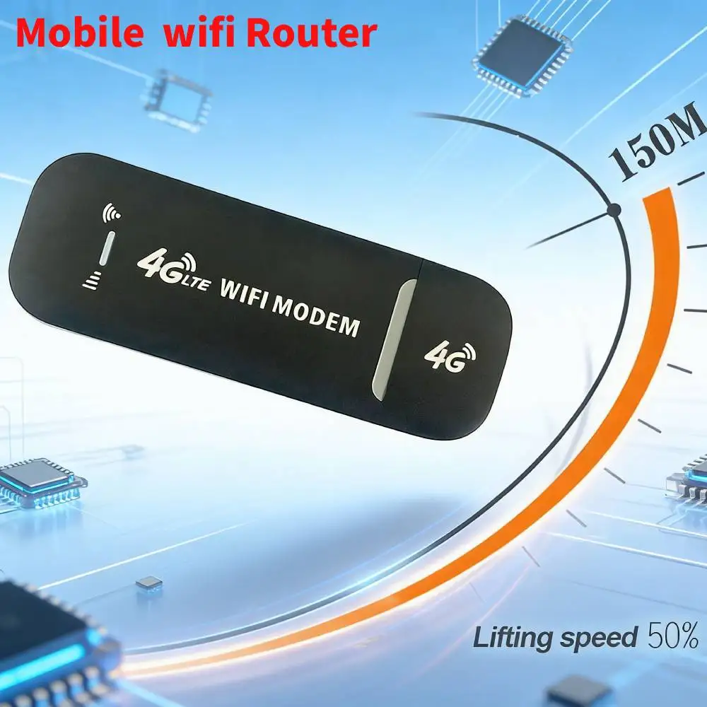 

4G LTE Wireless USB Dongle Mobile Broadband 150Mbps Modem Stick 4G Sim Card Wireless Router Home Office Wireless WiFi Adapter