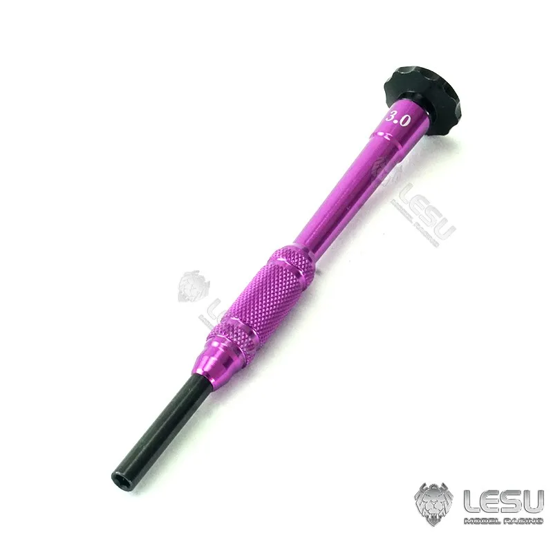 

LESU 3.0Mm Hexagonal Screwdriver 1/14 Tamiyay RC Tractor Trailer Dumper Truck Car Outdoor Toys TH15881