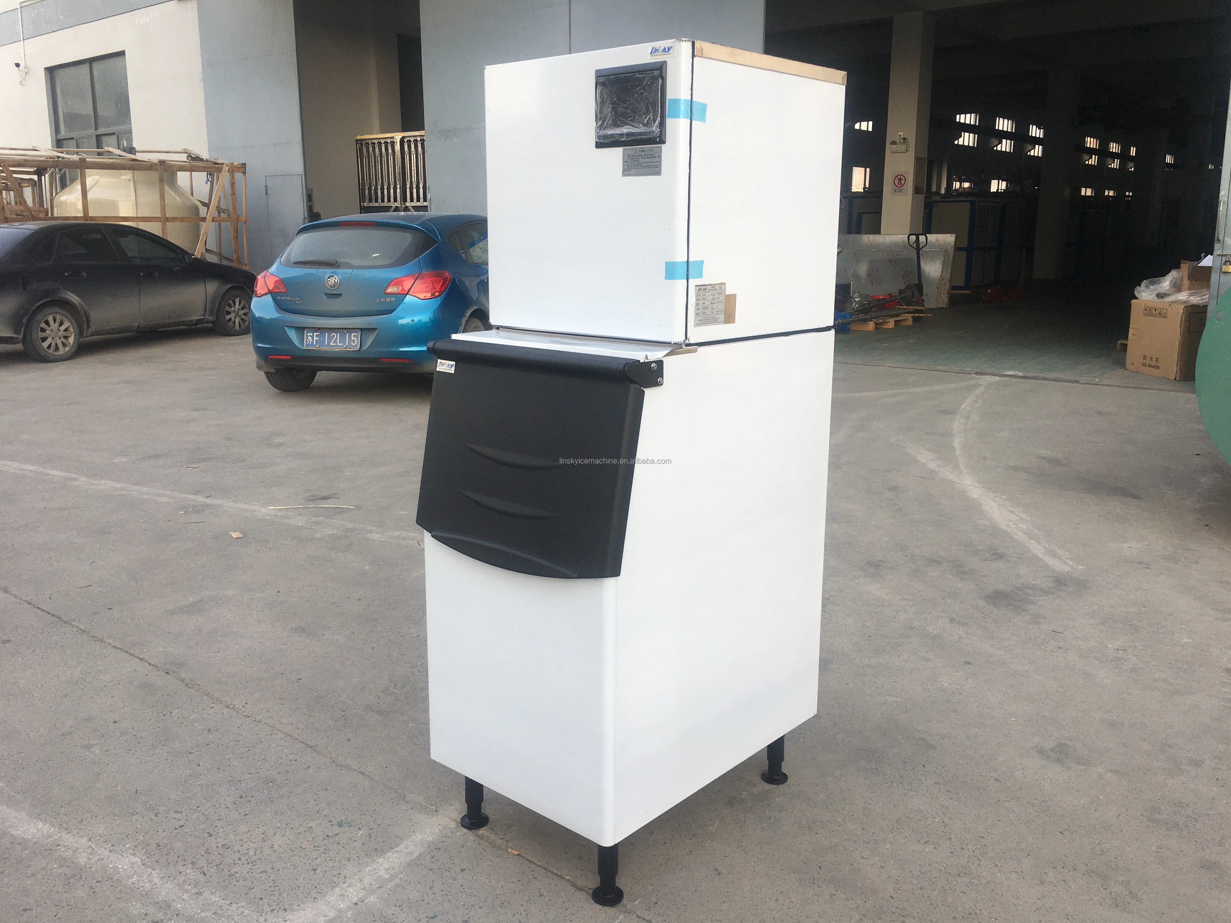 Commercial Ice Cube Machine Price 150kg Hotel Ice Making Machine