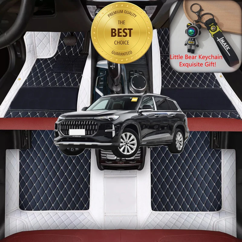 

Автомобильные коврики на заказ для Audi Q6 2022-2025 внедорожника, роскошные всепогодные автомобильные аксессуары, автомобильные коврики с левым/правым рулем