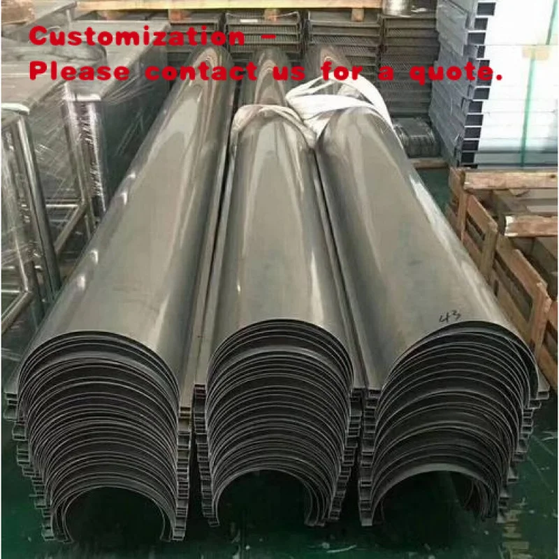custom.Best-Selling Stainless Steel Gutter Hydroponic Greenhouse Plant Premium Drain Gutter with Good Steel Plates