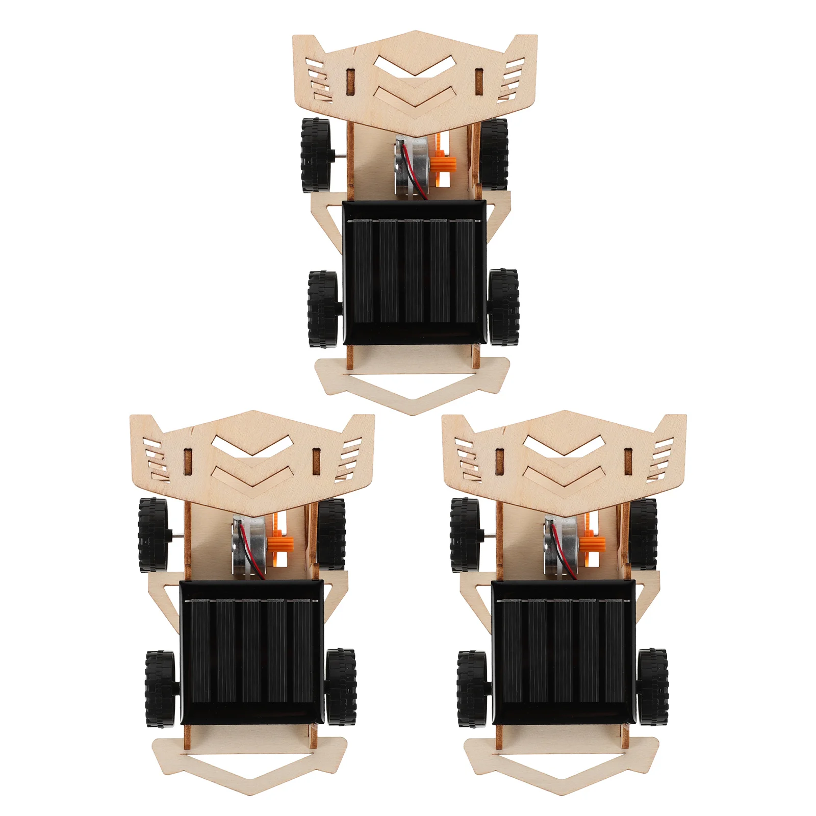 3 conjunto de energia solar kit carro haste diy experimento científico educacional montagem energia renovável corrida kit carro energia solar