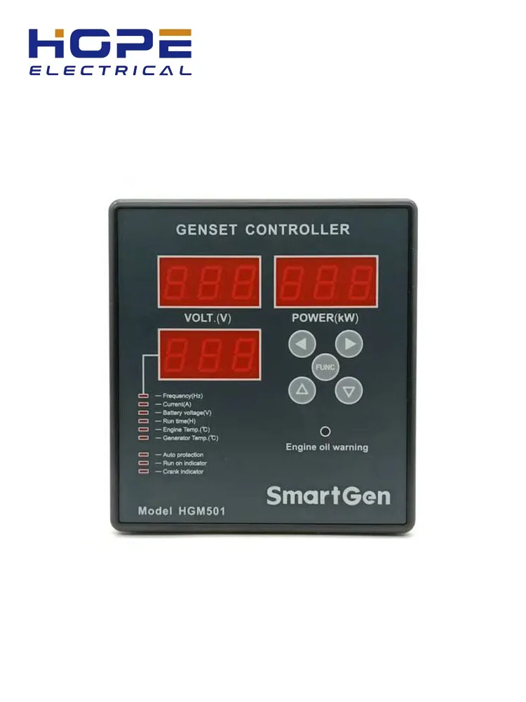 HGM501 Gasoline Genset Single Phase Generator Auto Start Stop kipor Small Digital Controller HGM501-S03