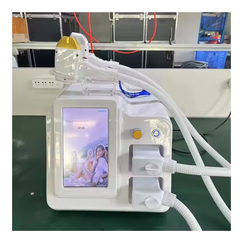 4000w Four wavelengths Portable Double Handle Diode Laser Painless Bikini Laser Hair Remover Full Body Laser Hair Removal Cost