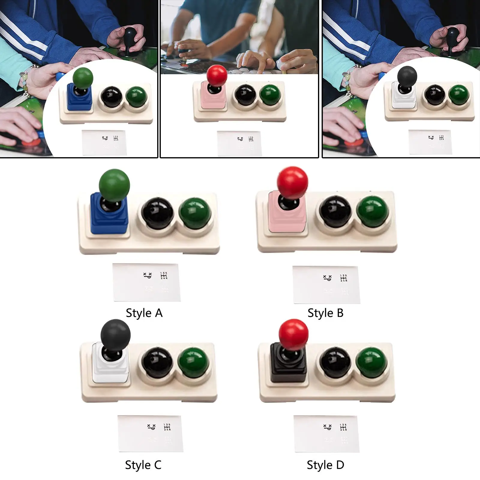 Keycaps Vintage Design with Storage Box 360 Degree Rotation Ball Accessories