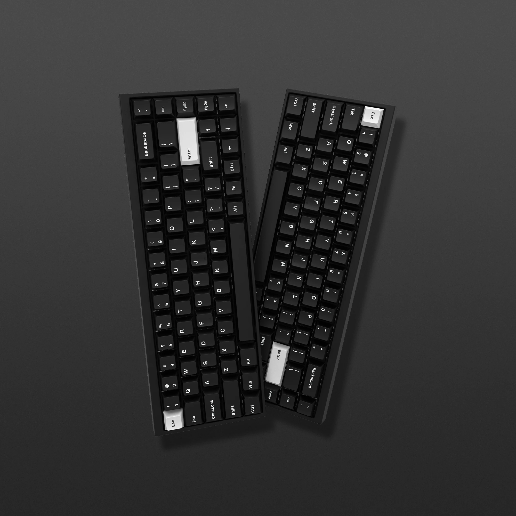 Teclas PBT de doble disparo de 168 teclas, teclas WOB personalizadas, teclas de teclado con perfil de cereza para interruptores Cherry Gateron MX, teclado para juegos