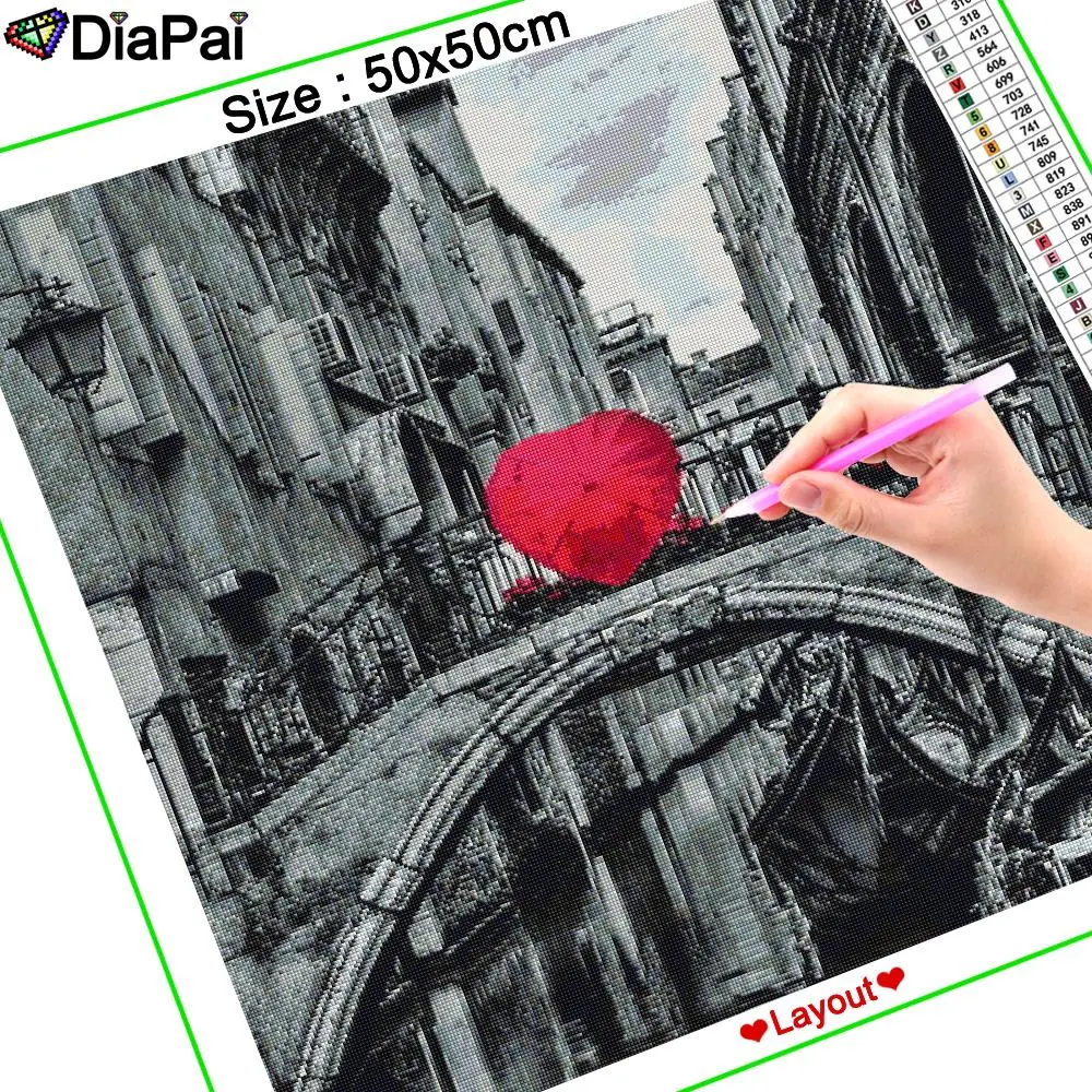 DIAPAI 5D Diamond Embroidery Needlework Kit 