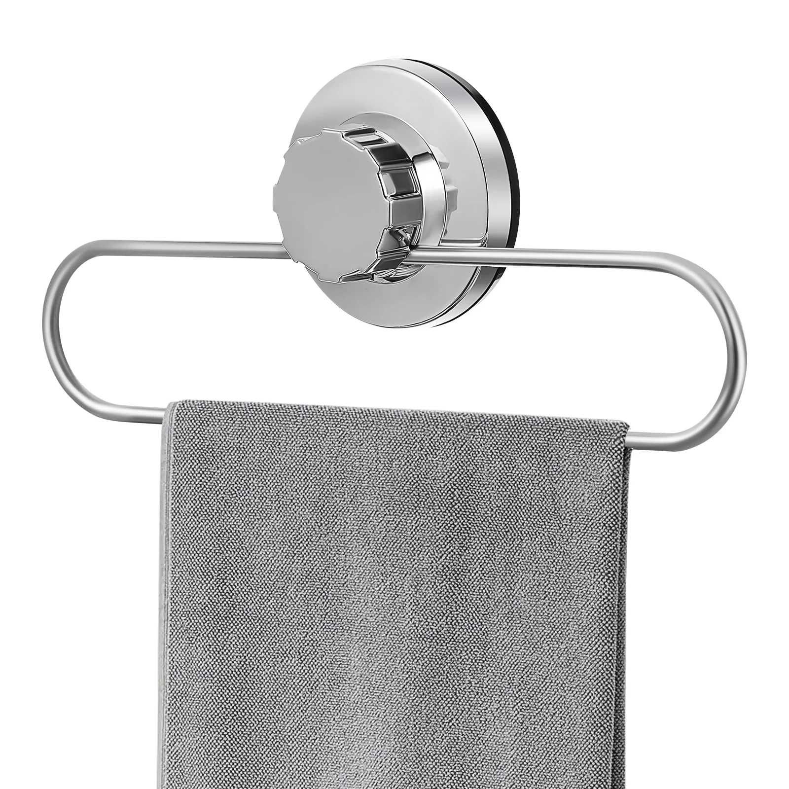 

Suction Cup Rack Holder Dishcloth Mount Bathroom Towel Holder Suction Kitchen Stainless Steel Storage Organizer