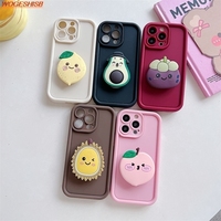 Cute Cartoon Case For Xiaomi Mi 14 13 12 11 Lite 13T 12T 12S 12X 11T 11i 11X 10T 10S Foldable Stand Phone Holder Cover Fundas