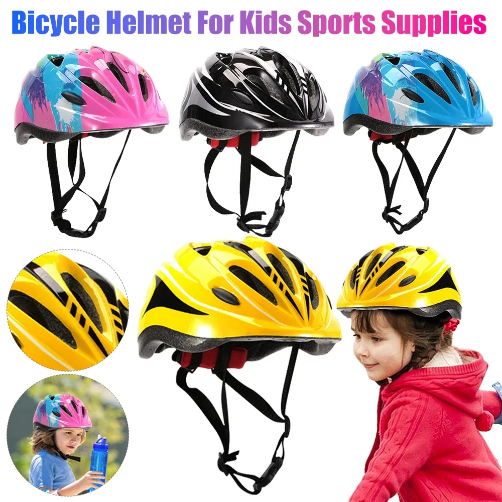Child Bicycle Helmet Breathable Safe Cycling Children Helmet Head Protector Riding Skating Helmet Outdoor Sports Headpiece