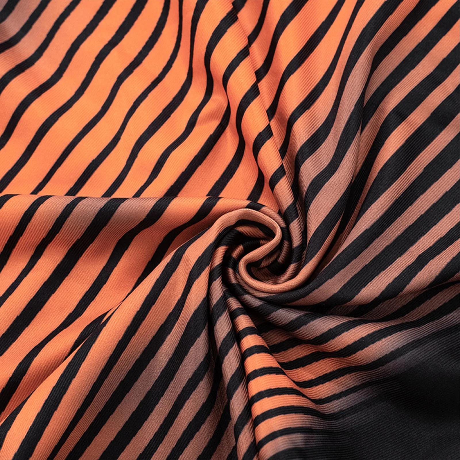 

Womens Gradient Striped Print Rompers Strapless Back Zipper Tube Top Slim Leggings Jumpsuit One-piece Bodysuit for Club Party