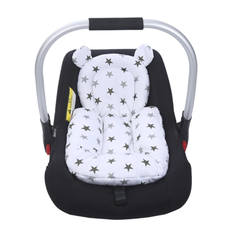 Universal Baby Stroller Seat Cushion Winter Thicken Baby Safety Car Seat Insert Liner Pad Cart Pram Support Cushion 0-12M