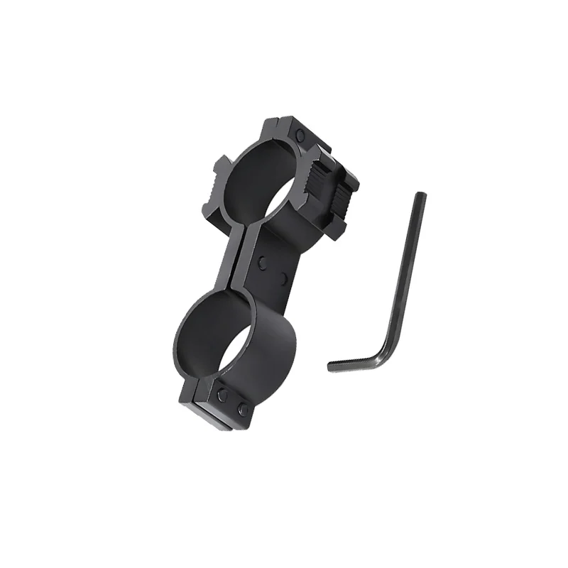 おもちゃの銃アクセサリー、ダブルリング30/25.4mm径スコープ懐中電灯レーザーマウント、トップ20mmピカティニーレール付き、狩猟、スポーツ用