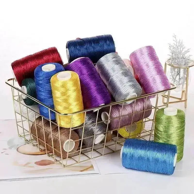 الصيف ميرسيريزيد حزام مسطح الموضوع النعال جوفاء الموضوع اليدوية DIY محبوك هوك قبعة صيفية حقيبة بخطاف قبعة الغزل 100 جرام