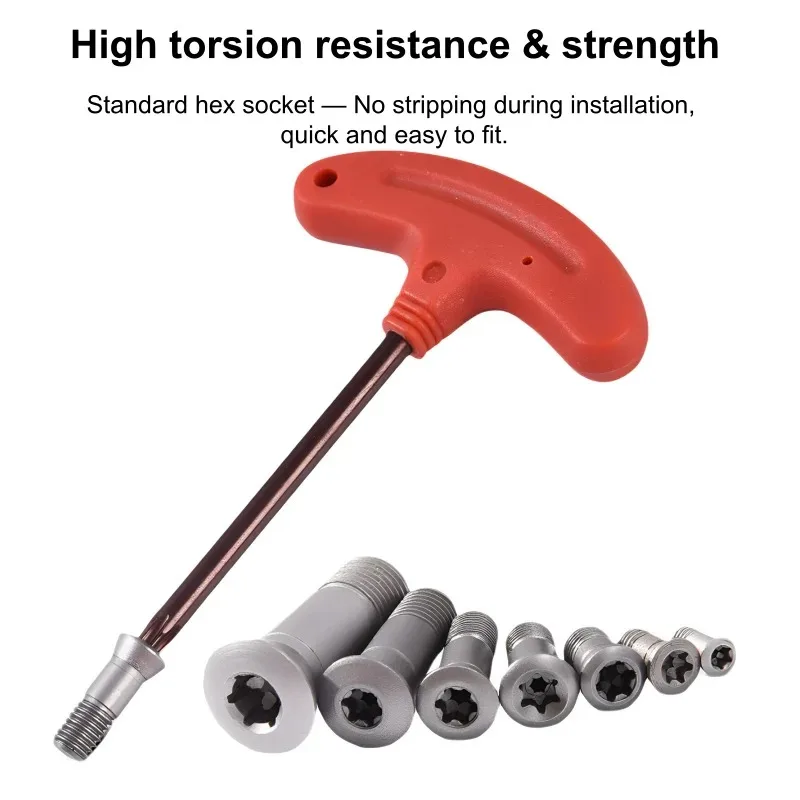 5pcs Ball Arbor Screw T2139 ABPF BNML Walter Milling Screw 12.9 Grade R4 R5 R6 R8 R10 R15 R16 T2139 Walter Cutter Bar Screw