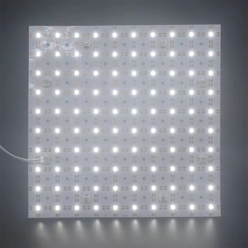Flexible Light Emitting Diode Panel 1LED 1 * 1 inch Free Cut DC24V 100 Light Emitting Diode Advertising Logo Backlight Panel
