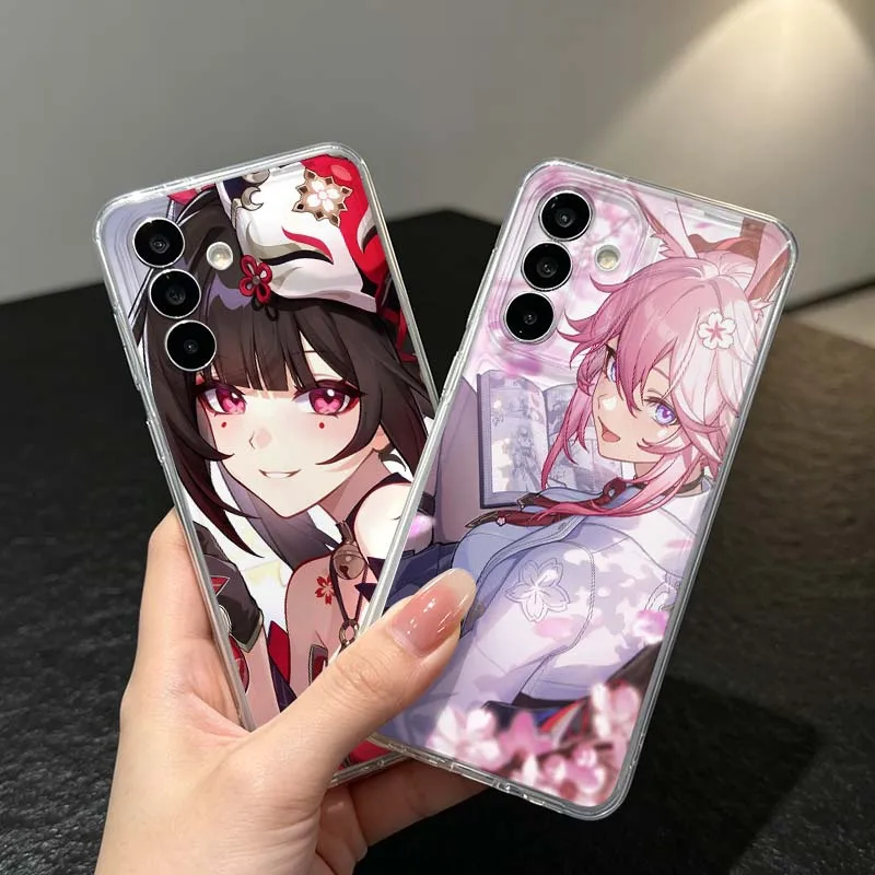 Honkai Star Rail Cover For Samsung Galaxy A57 A56 A55 A54 A53 A52 A37 A36 A35 A33 A26 A17 A16 A14 A07 A06 Phone Case